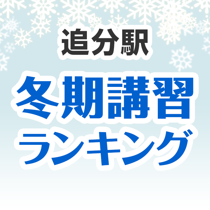 追分駅の冬期講習ランキング