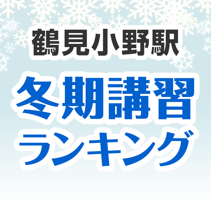 鶴見小野駅の冬期講習ランキング