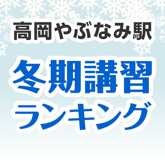 高岡やぶなみ駅の冬期講習ランキング