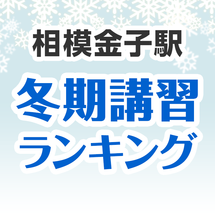 相模金子駅の冬期講習ランキング