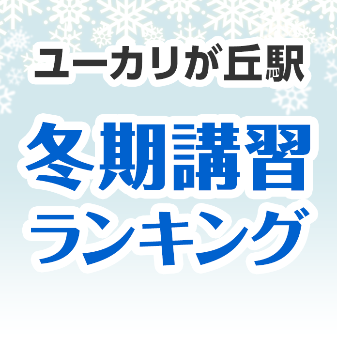 ユーカリが丘駅の冬期講習ランキング