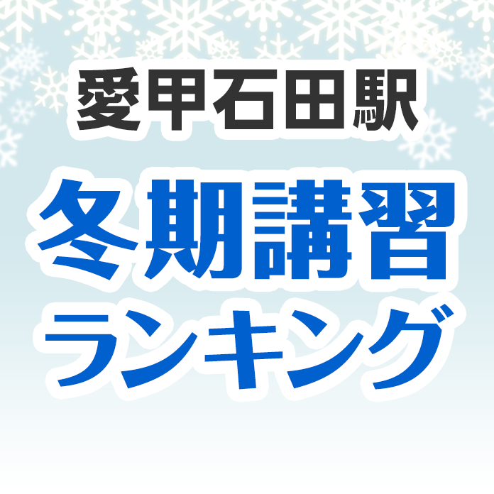 愛甲石田駅の冬期講習ランキング