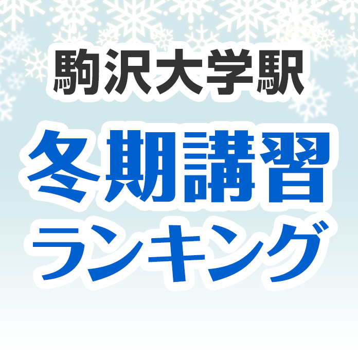 駒沢大学駅の冬期講習ランキング