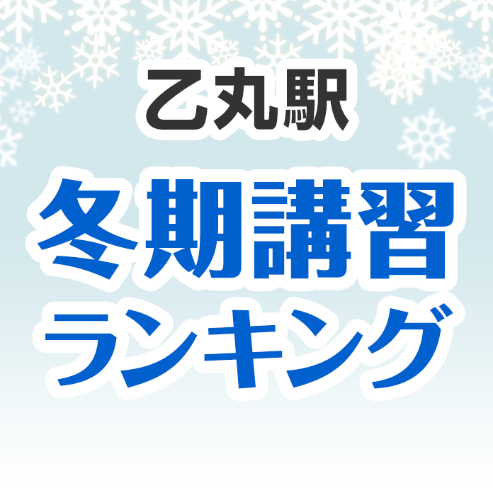 乙丸駅の冬期講習ランキング