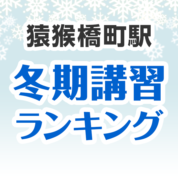 猿猴橋町駅の冬期講習ランキング